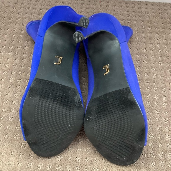 Juicy couture peep toe bootie heels - Picture 4 of 11